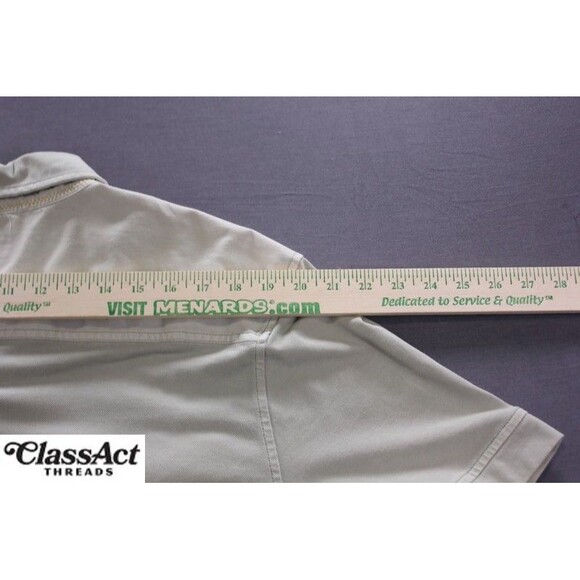 Tommy Bahama Jeans Island Crafted Pima Cotton Button Up Shirt Green Mens Sz XL - Picture 4 of 10